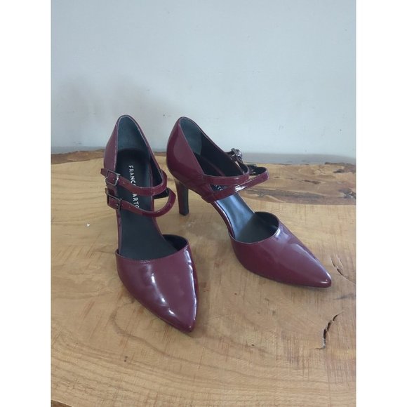 Sarto by Franco Sarto  Pumps, Women's Size 7.5 M, Crimson - Picture 2 of 8